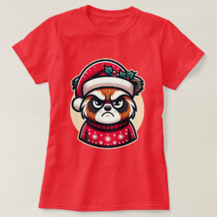 T-shirt Festive Frown - Critère de Noël