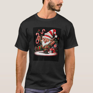 T-shirt Festive Gnome Fantasy Step into Christmas Wonder G