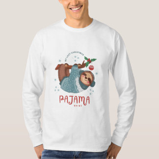 T-shirt Festive Sloth en Sweater de Noël - Cosy Holiday