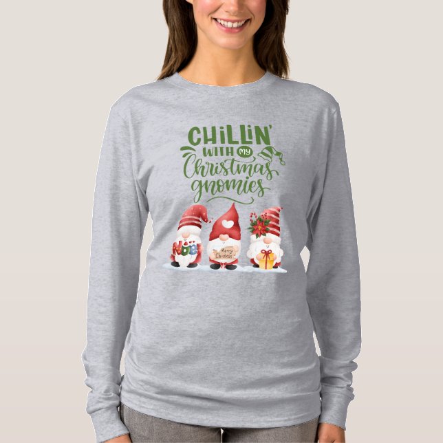 T-shirt Festive & Whimsical Holiday Graphic Tee (Devant)