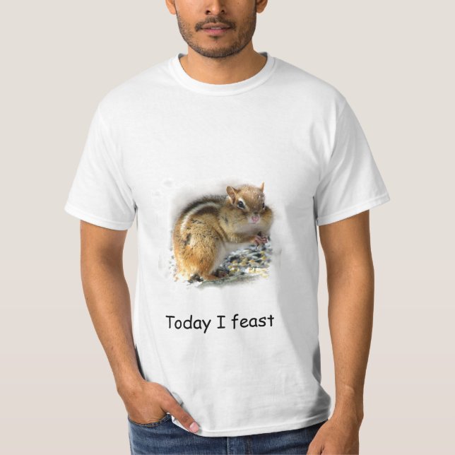 T-shirt Festoiement de la tamia (Devant)