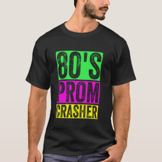 T-shirt Fêtard de bal de promo des années 80 Drôle de soir