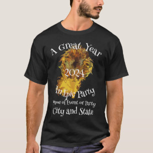 T-shirt Fête 2024 Dance Mixer Patio Celebration Garden