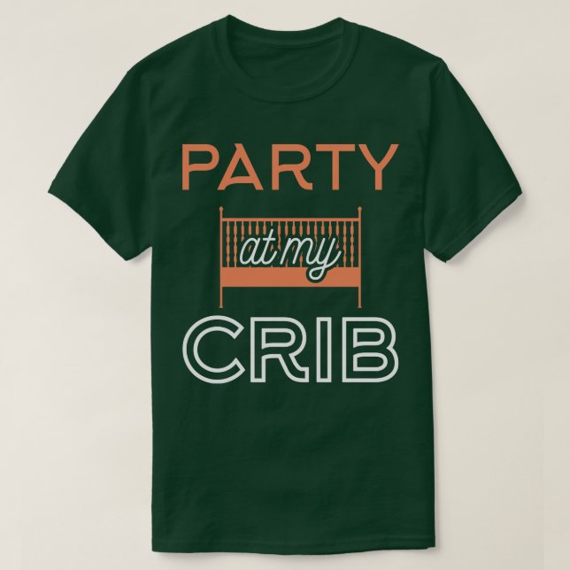 T-shirt Fête à mon lit 1 (Design devant)