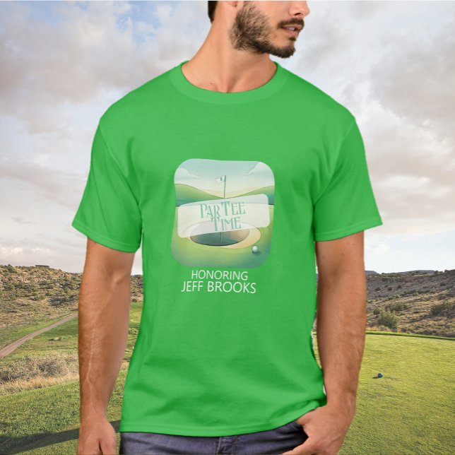 T-shirt Fête à thème de golf (Créateur téléchargé)