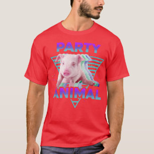 T-shirt FÊTE ANIMAL Drôle Cochon Lover Filles Garçons Enfa
