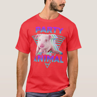 T-shirt FÊTE ANIMAL Drôle Cochon Lover Filles Garçons Enfa