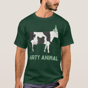 T-shirt Fête Animal Vache Anniversaire Vache Anniversaire