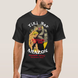 T-shirt Fête Anniversaire Barbecue Tiki Bar Brides