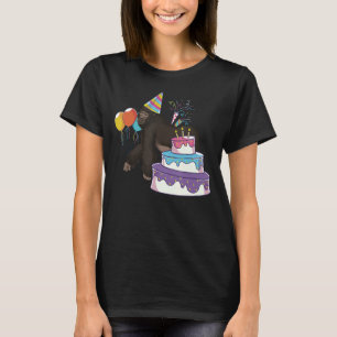 T-shirt Fête Anniversaire de enfant Gorilla Lover Ape Sing