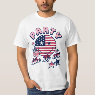 T-shirt Fête Aux États-Unis, Fête Comme Il Est 1776, Drôle