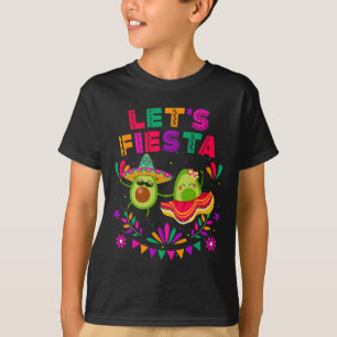 T-shirt Fête Avocado Danser Cinco De Mayo Mexicain