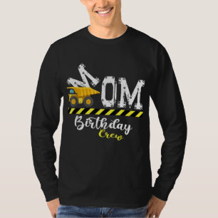 T-shirt Fête B Jour Maman Anniversaire Construction de l'é