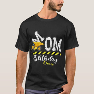 T-shirt Fête B Jour Maman Anniversaire Construction de l'é