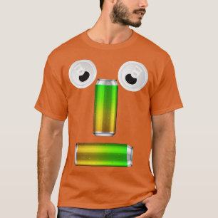 T-shirt Fête Canned Beer Face nival