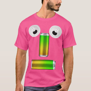 T-shirt Fête Canned Beer Face nival