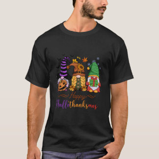 T-shirt Fête Cheval En Un Tee Hallothankmas Femme Gnome