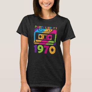 T-shirt Fête comme c'est 1970 Retro les années 70 Costume