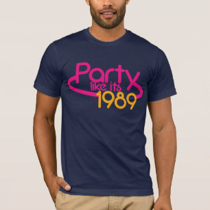 T-shirt FÊTE comme en 1989