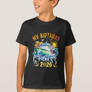 T-shirt Fête d'anniversaire croisière festive 2026 Hommes