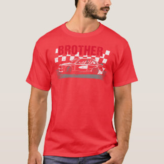 T-shirt Fête d'anniversaire de course automobile Équipe de