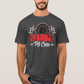 T-shirt Fête d'anniversaire de course de famille Grand-mèr