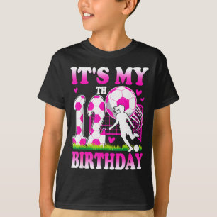 T-shirt Fête d'anniversaire de fille de 12 ans sur le thèm