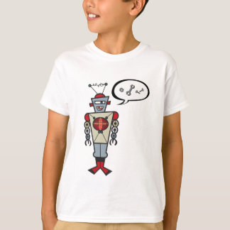 T-shirt Fête d'anniversaire de garçon de dessin animé rétr