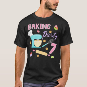T-shirt Fête d'anniversaire de gâteau de Cupcake de literi