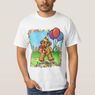 T-shirt Fête d'anniversaire de l'ours