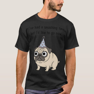 T-shirt Fête d'anniversaire de Pug drôle "J'ai passé un mo