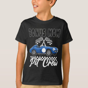 T-shirt Fête d'anniversaire de voiture de course bonus de