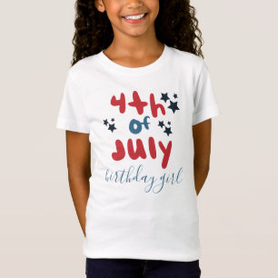 T-Shirt Fête d'anniversaire des étoiles du 14 juillet en l