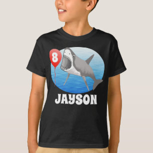 T-shirt Fête d'anniversaire des requins