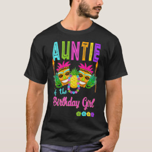 T-shirt Fête d'anniversaire Hawaii Luau Correspondant Tik