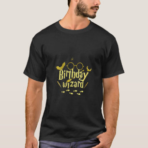 T-shirt Fête d'anniversaire heureuse sorcière, magie Anniv