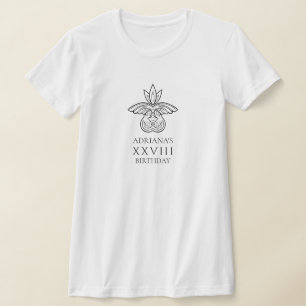 T-shirt Fête d'anniversaire sur le thème de la Grèce ou de