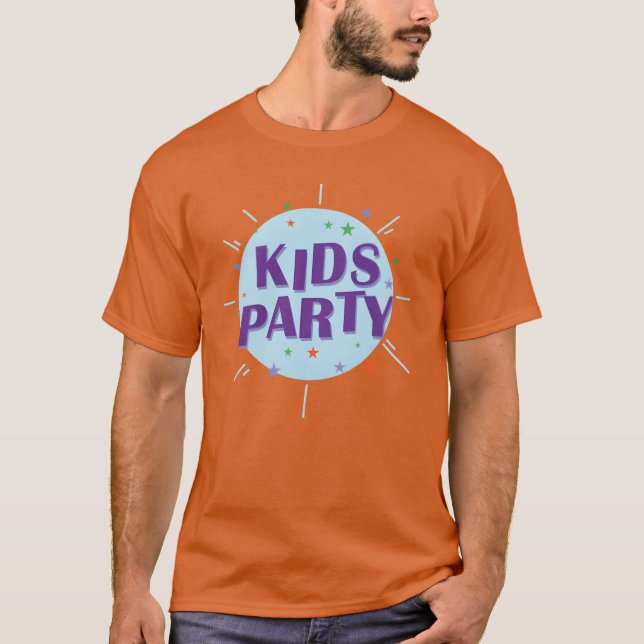T-shirt Fête Danse Musique Amis garçon (Devant)