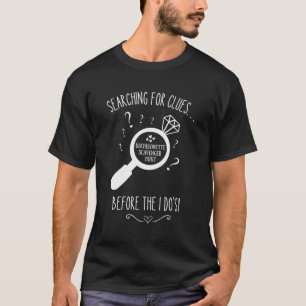 T-shirt Fête de Bach Bachelorette Chasse au Trésor Élément