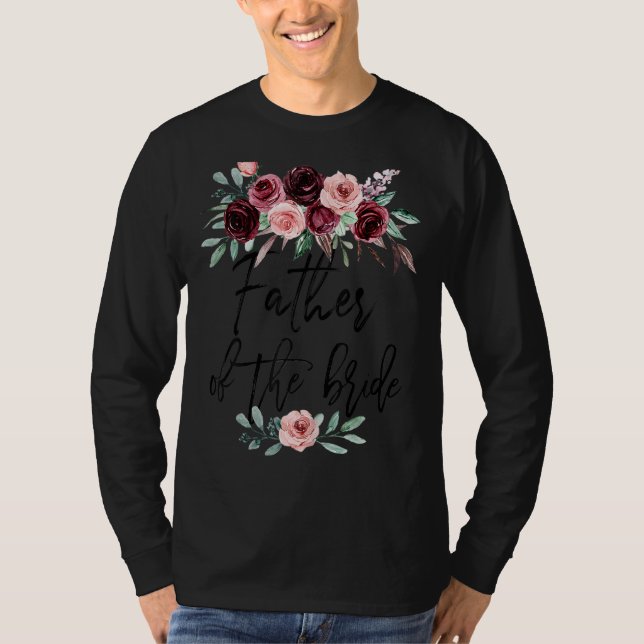 T-shirt Fête de Bachelorette Classieuse pour le Père de la (Devant)