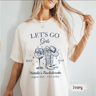 T-shirt Fête de bachelorette de Nashville sur mesure Go Gi