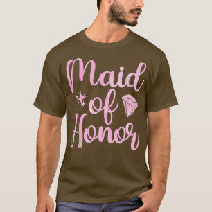 T-shirt Fête De Bachelorette Femme D'Honneur Fête De Marié