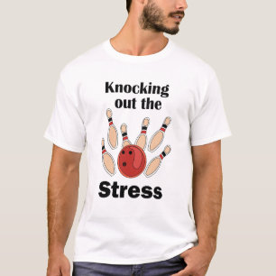 T-shirt Fête de Bowling : Strike pour Évacuer le Stress