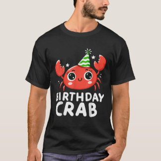 T-shirt Fête de crabe d'anniversaire 