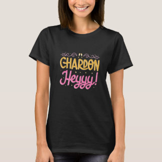 T-shirt Fête de demoiselle d'honneur de Chardon Heyyy