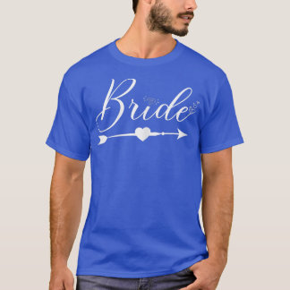 T-shirt Fête de fiançailles de la mariée féminine