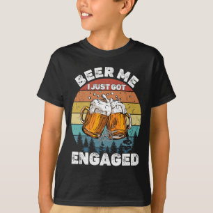 T-shirt Fête de fiançailles drôle de bière pour hommes
