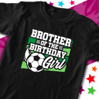 Fête de football Frère de Fille Anniversaire