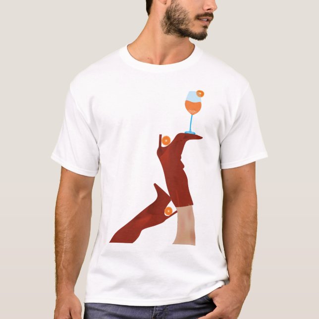 T-shirt Fête de la fête (Devant)