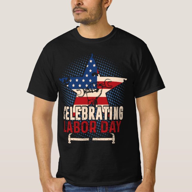 T-SHIRT FÊTE DE LA FÊTE DU TRAVAIL (Devant)